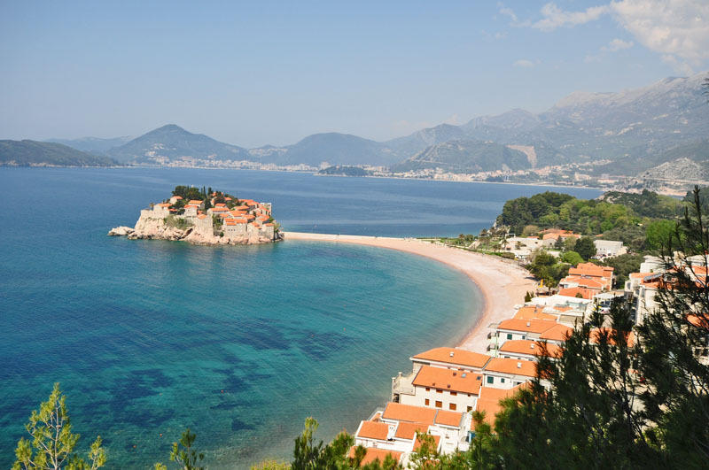 Apartments Vila Andja Ilha Sveti Stefan Exterior foto
